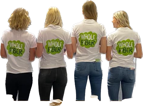 WholeFiber team back WholeFiber team back